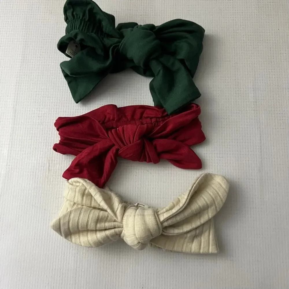 Kate Quinn Bow Headband Lot of 3 Size Small 0-6 months